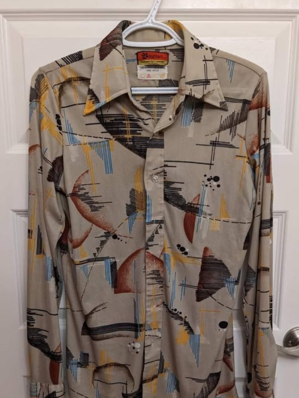 Retro button up shirt